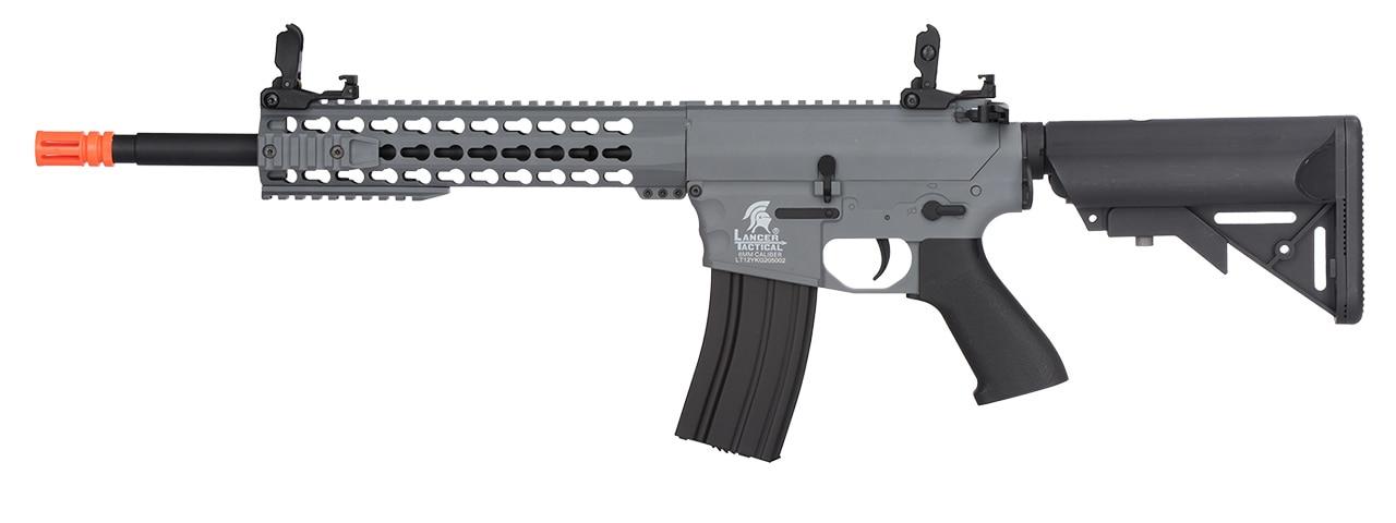 Lancer Tactical Gen Evo M Keymod Low Fps Aeg Airsoft Rifle Grey