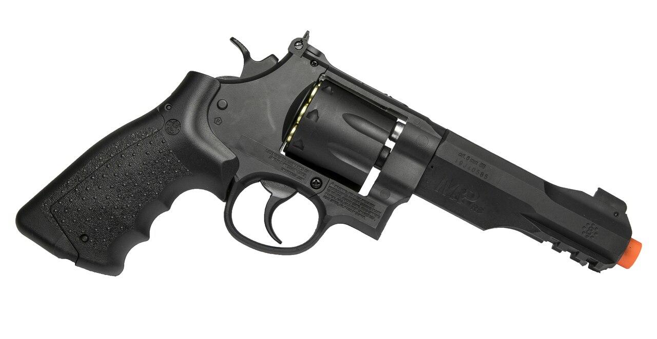 Kwc Smith And Wesson Mandp R8 Co2 Airsoft Revolver Black93731 Rocknus Online Store 7722