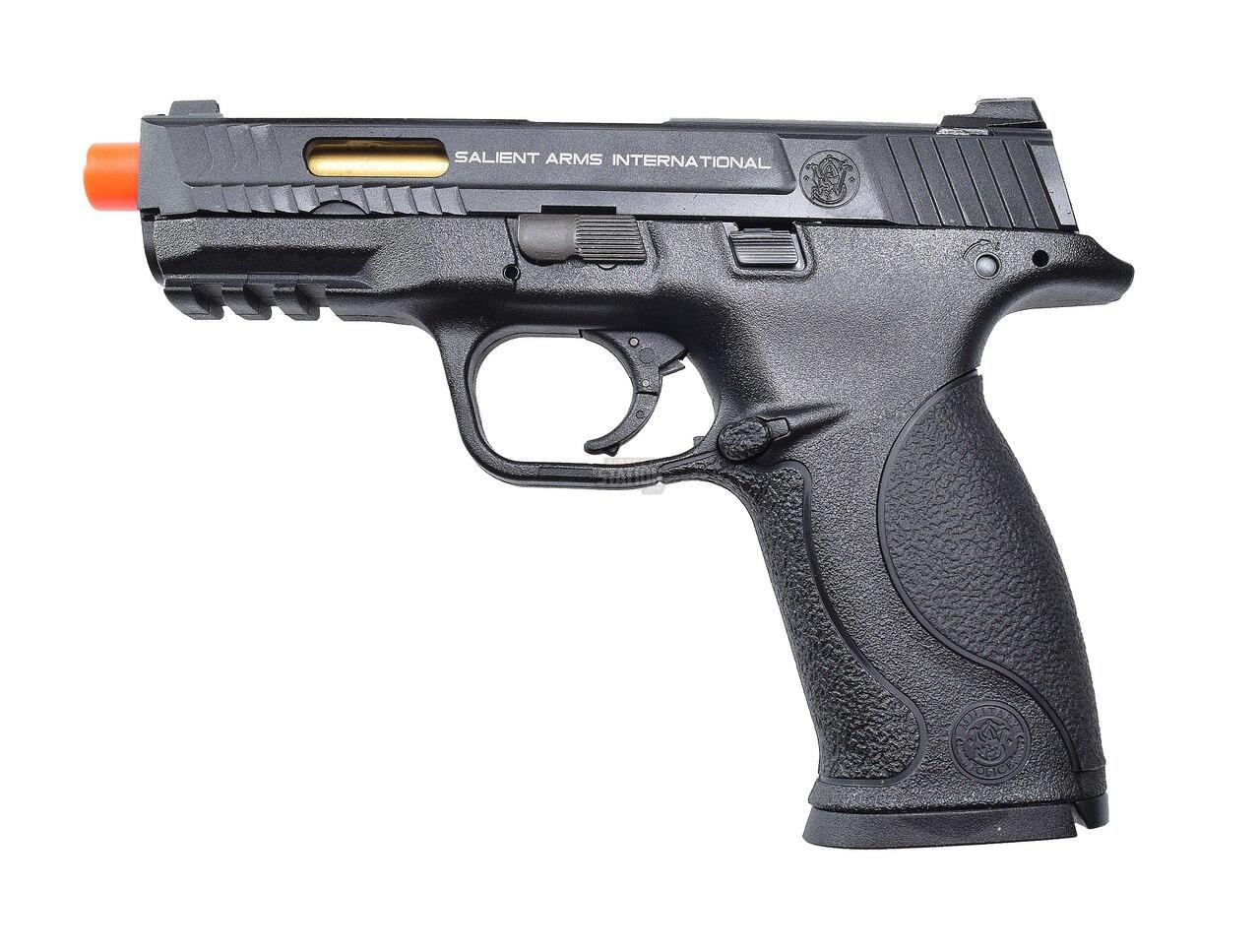 Salient Arms International Smith And Wesson Mandp 9 Full Size Fullsemi Auto Gas Blowback Airsoft 6035
