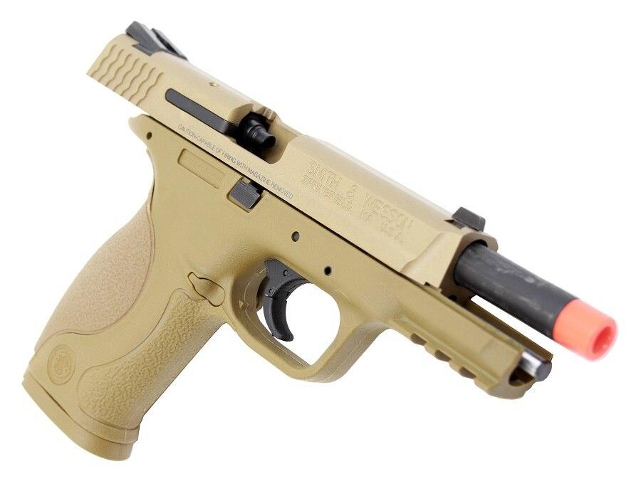 Smith And Wesson Mandp 9 Full Size Fullsemi Auto Gas Blowback Airsoft Pistol By Vfc Tan05444 1 4845