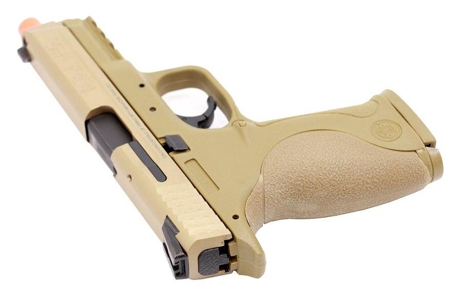 Smith And Wesson Mandp 9 Full Size Fullsemi Auto Gas Blowback Airsoft Pistol By Vfc Tan92244 5694