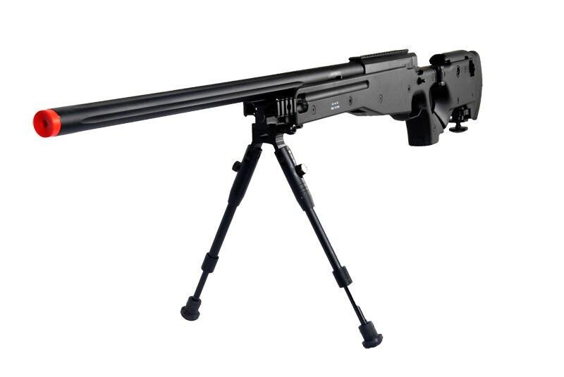 Well Mb08 Airsoft Bolt Action Sniper Rifle W Folding Stock And Bipod Black10419 Rocknus 1405