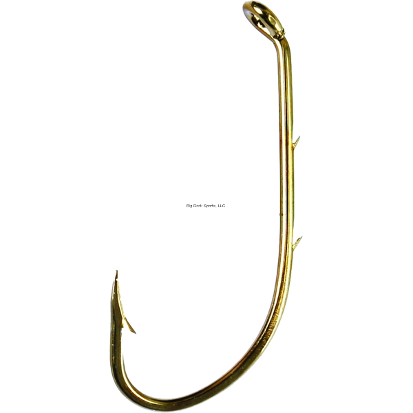 Eagle Claw 181AH-12 Baitholder Hook, Size 12, Curved/Forged, 2